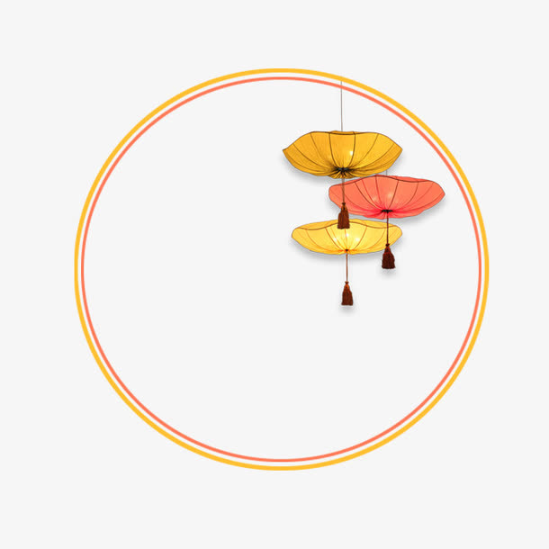 灯笼边框免抠