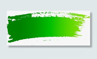 绿色动感墨迹矢量底纹图免抠