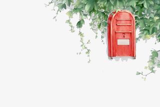 绿色小清新装饰小元素免抠