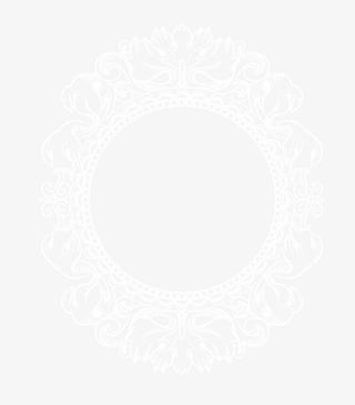 白色粉笔花纹免抠