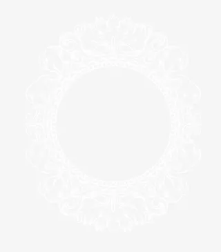 白色粉笔花纹免抠