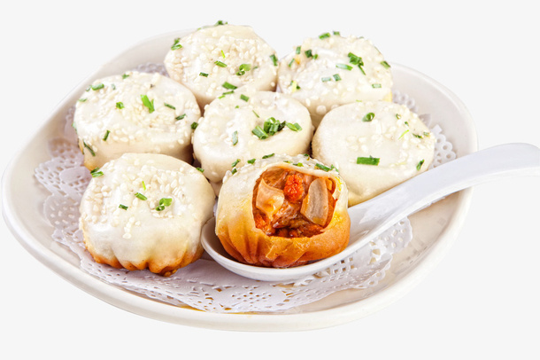 生煎包 灌汤生煎包免抠