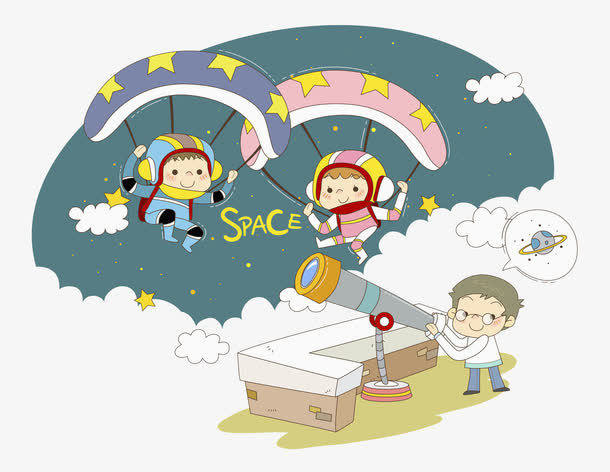 探索太空免抠