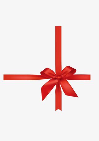 红色礼物盒情人节装饰图案免抠