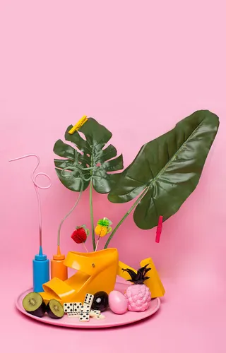 绿色创意树叶植物免抠