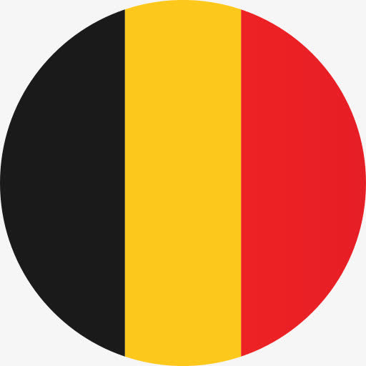 比利时国旗欧洲国家的国旗免抠