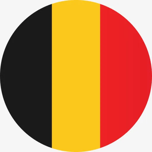 比利时国旗欧洲国家的国旗免抠