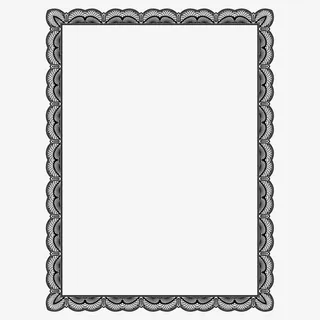 简约边框免抠
