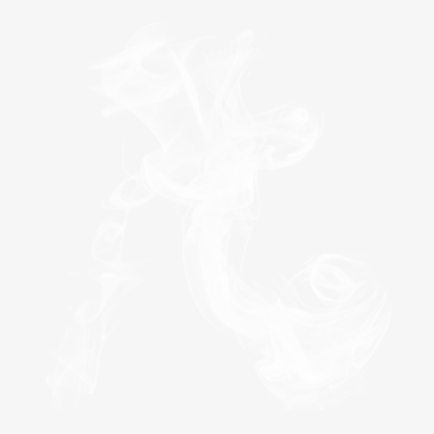 白色烟雾浓雾发热免抠