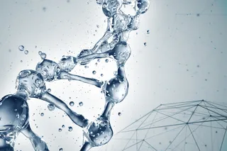 医疗水分子结构背景高清