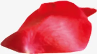 红色的花瓣海报七夕情人节免抠