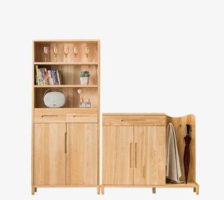 北欧风高低柜子素材免抠