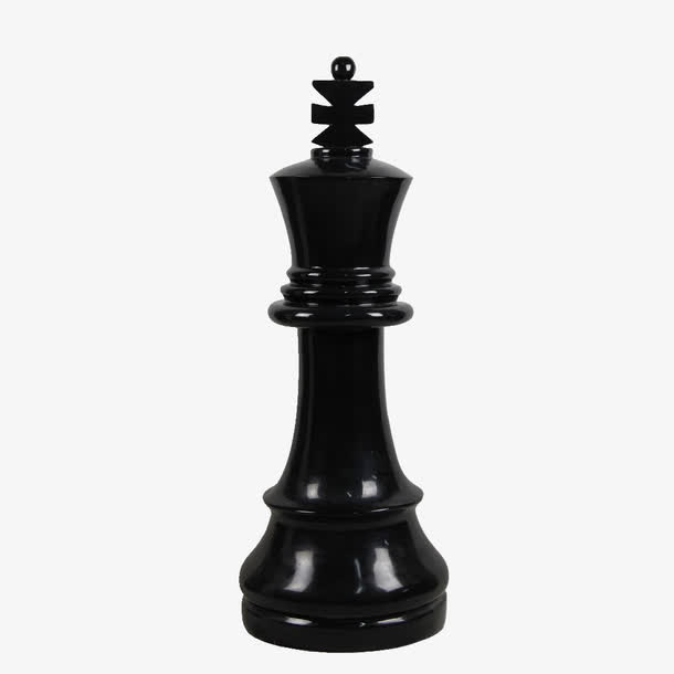 黑色国际象棋素材免抠