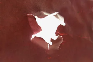 透光纸窟窿免抠