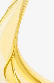 金色曲线图案免抠