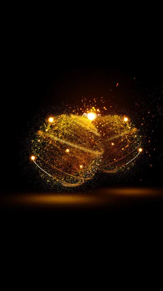 圣诞球背景图高清