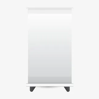 白色的白板免抠