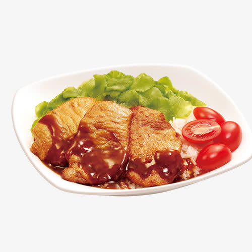 鸡排烩饭免抠