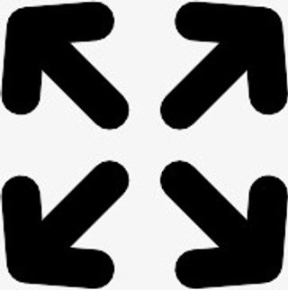 四个箭头Universal-Line-icons免抠