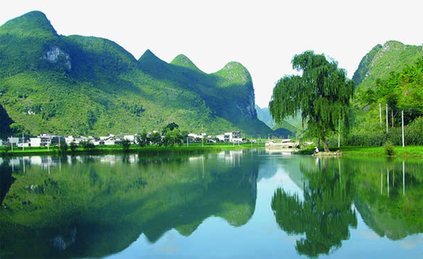 绿色仙境免抠