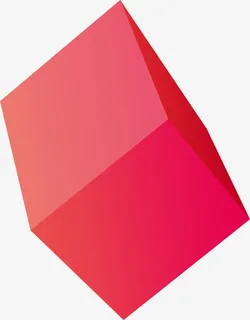 方形水晶按钮方形免抠