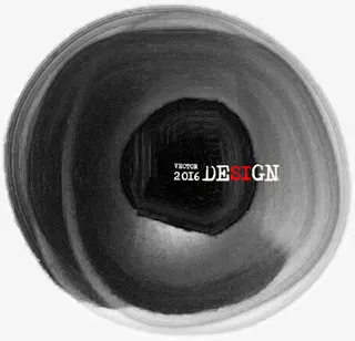 中国风墨圈矢量素材免抠