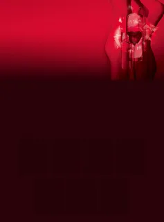 梦幻红色中国风海报免抠