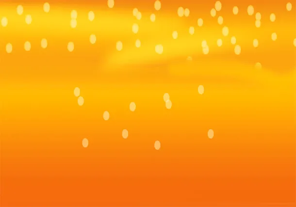 中秋节黄色渐变星光免抠