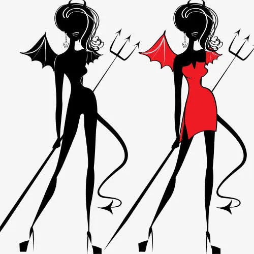 万圣节女人恶魔免抠