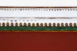 积雪宫殿一角免抠