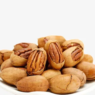 碗里的碧根果免抠