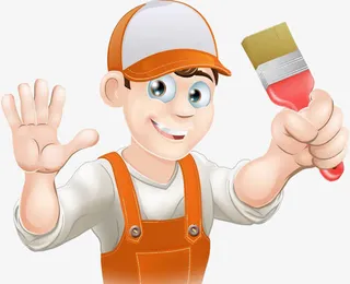 刷漆服务免抠