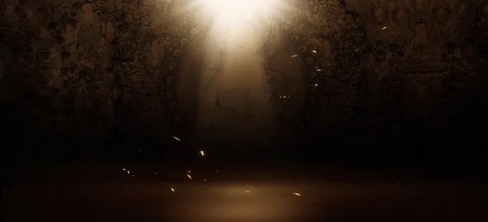 佛像中国文化佛珠背景banner高清