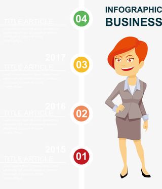 矢量手绘卡通人物免抠