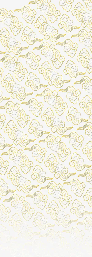 祥云形背景图案