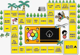 大富翁棋盘免抠