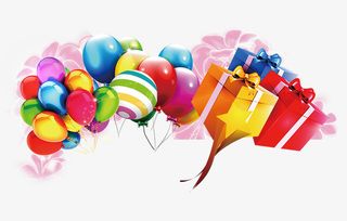 节日礼品背景元素免抠