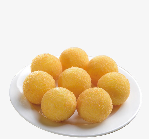 香酥香芋地瓜丸免抠