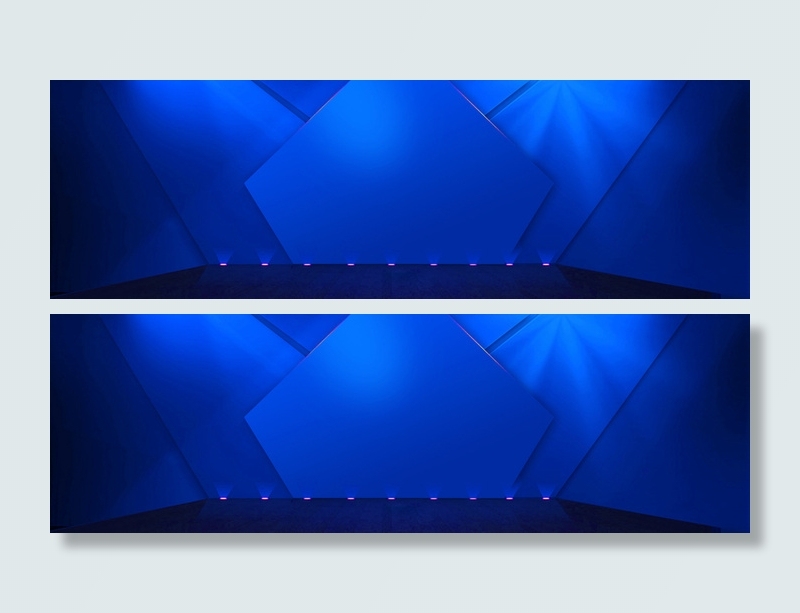 蓝色淘宝促销背景高清