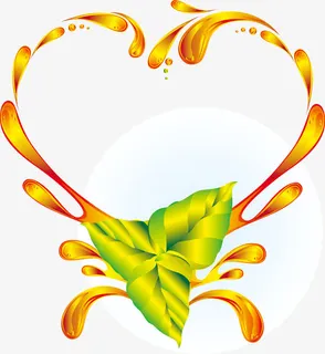 爱心边框免抠