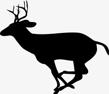 奔跑的小鹿免抠