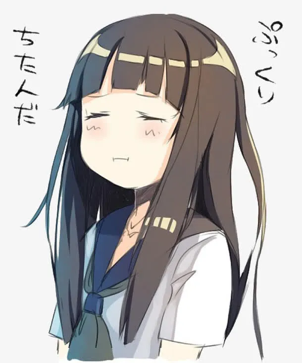 不开心女孩免抠