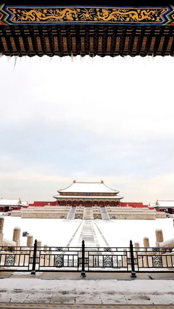 中国风古代花纹房屋免抠