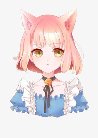 猫耳少女免抠