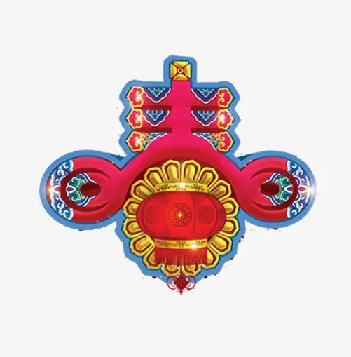 红色春艺术字免抠