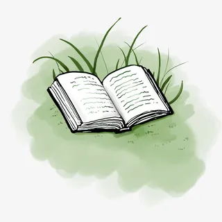 卡通手绘树木与植物免抠