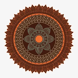 中国风花纹矢量免抠