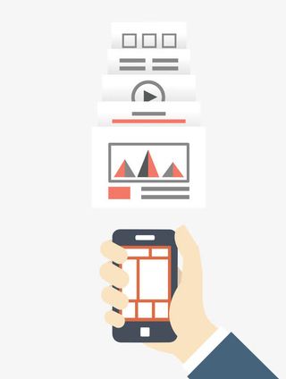 手机功能展示免抠