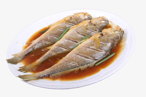 红烧小黄鱼免抠