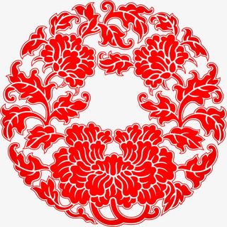 中秋节红色月饼礼盒包装免抠